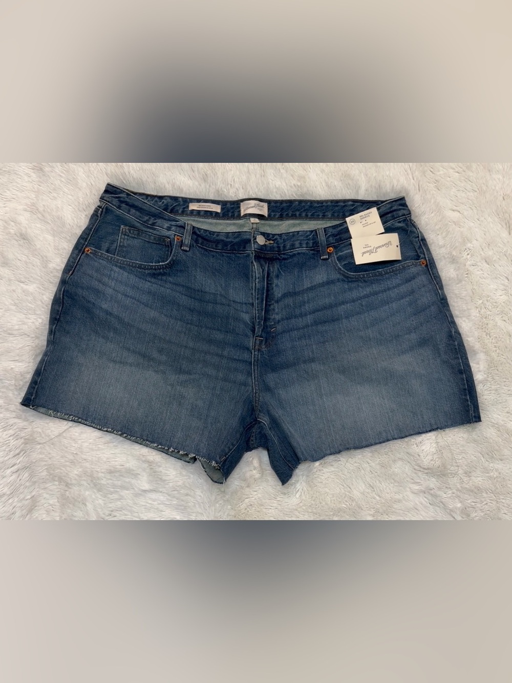 Universal Thread Dark Blue Denim Cutoff Shorts